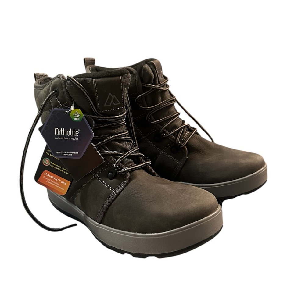 ALPINE KAMIK EZRA VIBRAM Lace-Up Gray Boots Mens size 8.5